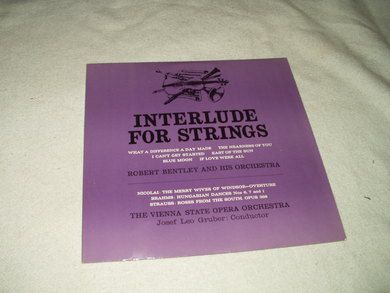 THE VIENNA STATE OPERA ORCHESTRA: INTERLUDE FOR STRINGS 1963