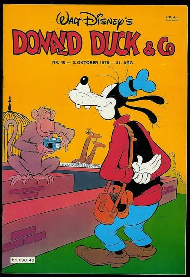 1978 nr 040 Donald Duck & Co
