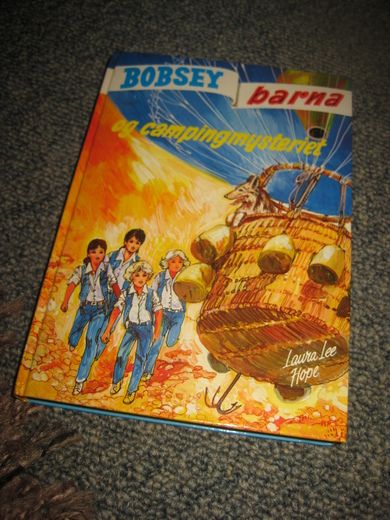 Hope Laura Lee: BOBSEY BARNA OG CAMPPINGMYSTERIET Bok nr 74 1982