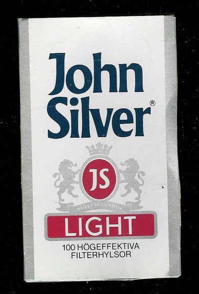 Pakke John Silver Light filterhylsor