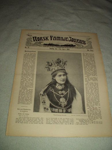 1904 nr 016 NORSK FAMILIE JOURNAL