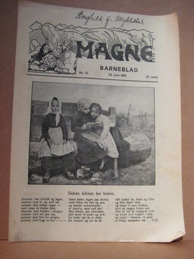 1917 nr 013 MAGNE BARNEBLAD