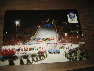 583, LOOC 1991,   Lillehammer. Avslutningssermoni 27. februar 1994.