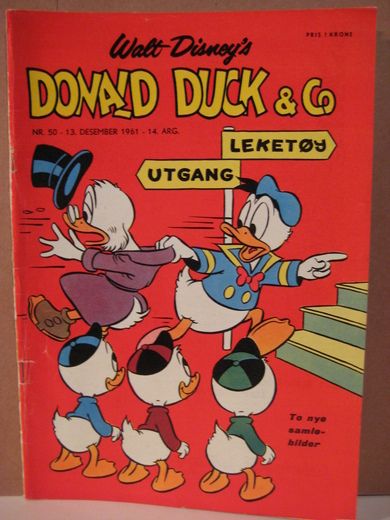 1961 nr 050 DONALD DUCK & CO