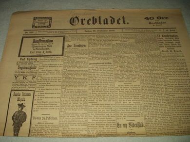 1900 nr 227 Ørebladet