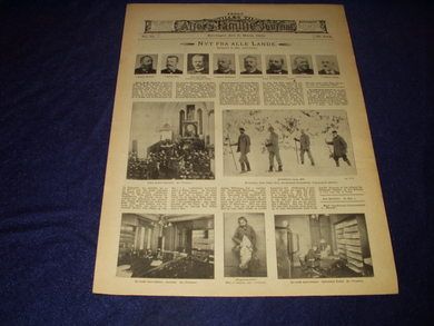 1904 nr 010 Tilæg fra Alleras Familie Journal NYT FRA ALLE LANDE