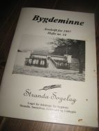 Bygdeminne. 1997. Fra Stranda Sogelag.