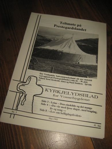 KYRKJELYDSBLAD for Vossebygdene 1985 nr 005