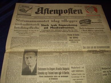 1941 nr 547 Morgen Aftenposten