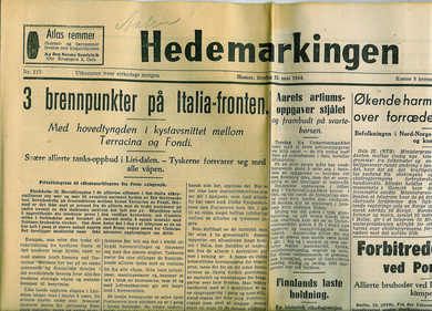 1944 nr 117 Hedemarkingen