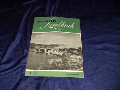 1960 nr 008 NORSK Landbruk