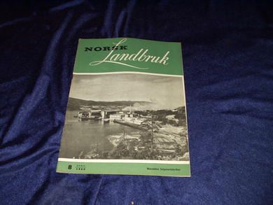 1960,nr 008, NORSK Landbruk