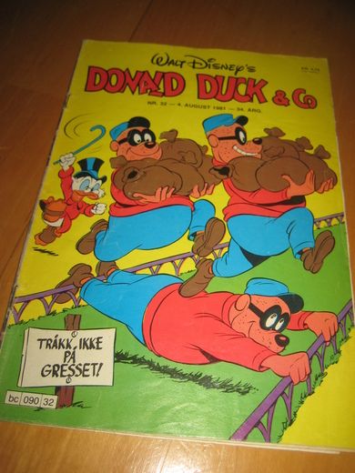 1981 nr 032 DONALD DUCK & CO