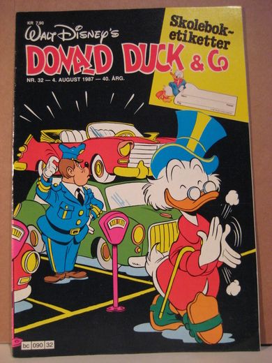 1987 nr 032 DONALD DUCK & CO