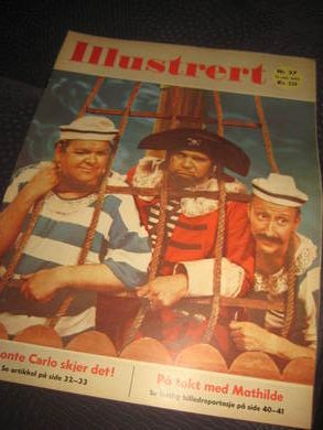 1962 nr 037 ILLUSTRERT MYLENE DEMONGEOT ZARAH LEANDER