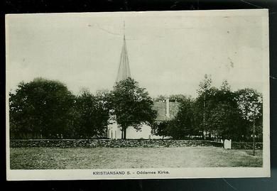 Kristiansand Oddernes kirke 1915