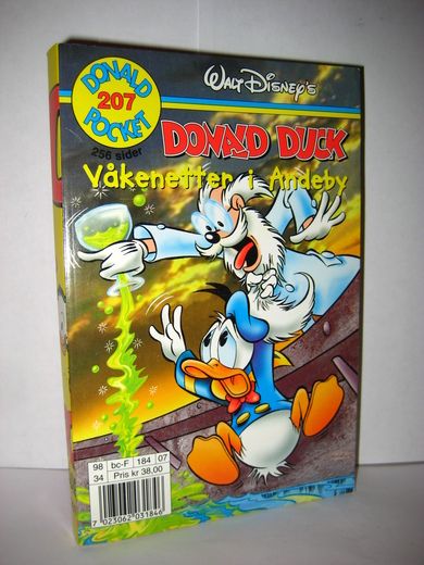 DONALD DUCK Våkenetter i Andeby bok nr 297 1998