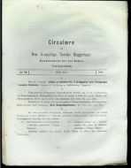 1886,nr 016, Circulære fra Den Kongelige Norske Regjerings Departement for det Indre. Poststyrelsen.