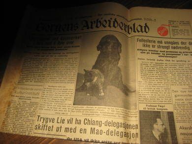 1950 nr 058 9 mars Bergens Arbeiderblad