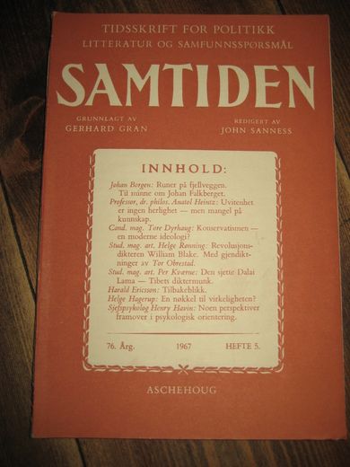 1967,nr 005, SAMTIDEN.
