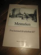 Mesna: Mesnalien. Fra kursted til sykehus til ? 