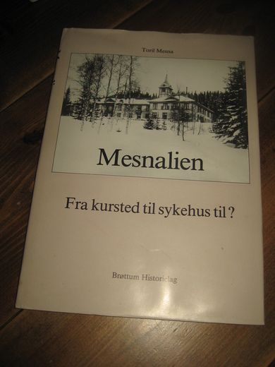 Mesna: Mesnalien. Fra kursted til sykehus til ? 