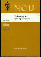 1973,NR 015, Utdanning av spesialpedagoger