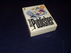Microsoft Publisher. Create Professional Quality Newsletters, Brochures, And More. 1993