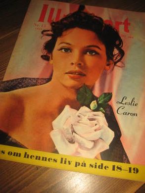 1959 nr 045 ILLUSTRERT LESLIE CARON