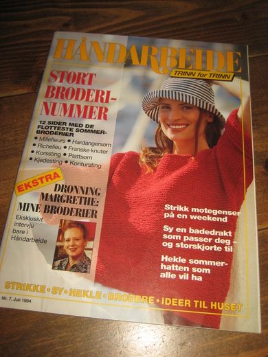 1994 nr 007 HÅNDARBEIDE TRINN FOR TRINN