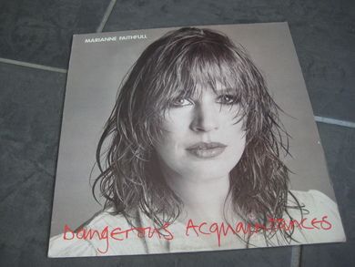MARIANNE FAITHFUL: Dangerous Acqnaintances ILPS 9648 1981