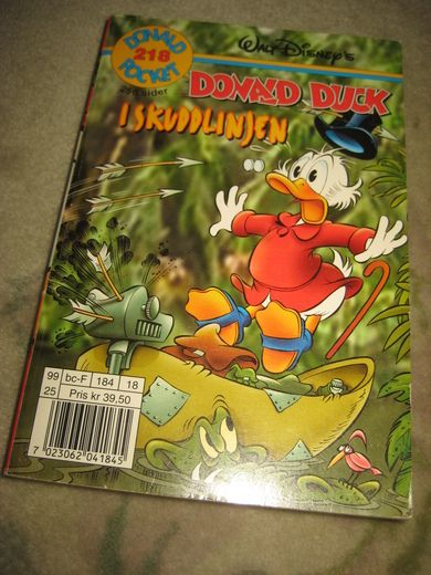 1999 NR 218 DONALD DUCK I SKUDDLINJEN