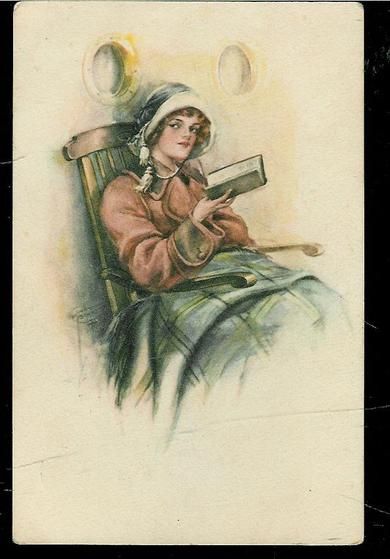 Postkort fra tidleg 1925