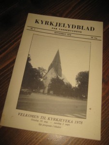 KYRKJELYDSBLAD for Vossebygdene, 1978,nr 007.