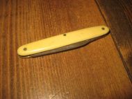 Pen lommekniv med beinskaft 40 tallet Ca 6 cm lang