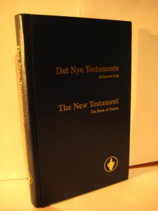 Det Nye Testamentet. Salmenes Bok.
