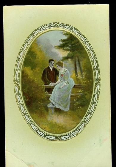 Postkort fra tidleg 1900 tallet