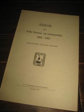 ÅRBOK for Follo historie- og museumslag 1962-63