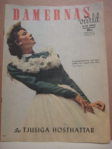 1945 nr 037 DAMERNAS vårld