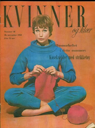 1958 nr 048 KVINNER og klær