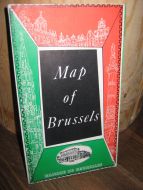Map of Bryssels 1958