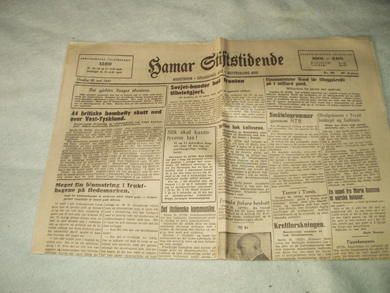 1943 nr 099 Hamar Stiftstidende