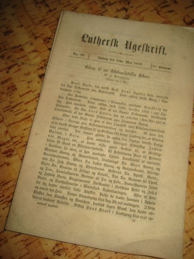 1879 nr 019 Luthers Ugeskrift