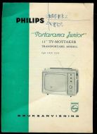 Bruksanvisning fra PHILLIPS: Portarama Junior 60-70 tallet