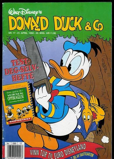 1992 nr 017 DONALD DUCK & CO