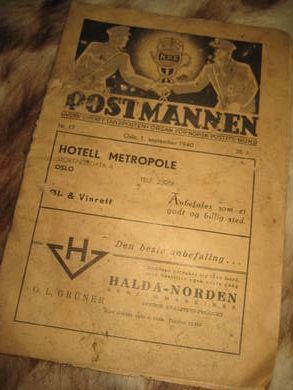 1940,nr 017, POSTMANNEN. Merka A.
