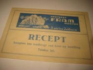 APOTEKET FRAM HORTEN 40 tallet