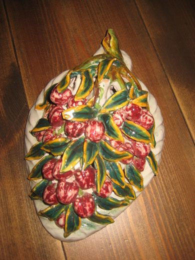 Keramikk kunst ca 26 cm høg