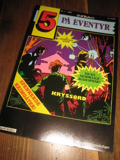 1987,nr 001, 5 PÅ EVENTYR. 