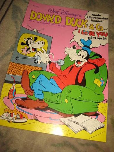 1987 nr 009 DONALD DUCK & CO
